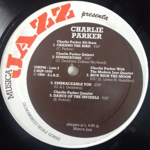 Charlie Parker - Charlie Parker | Musica Jazz (2MJP 1030) - 4 Charlie Parker - Charlie Parker | Musica Jazz (2MJP 1030) - 4