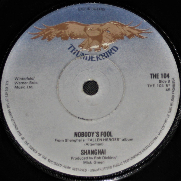 Shanghai - Shakin' All Over | Thunderbird (THE 104) - 2