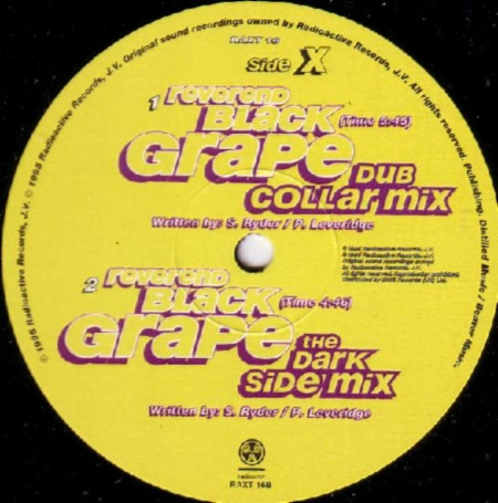Black Grape - Reverend Black Grape | Radioactive (RAXT 16) - 4