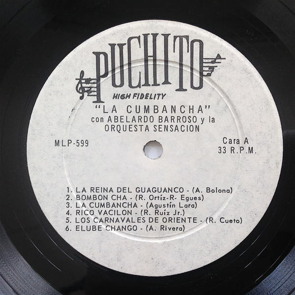 Abelardo Barroso Y Orquesta Sensación - La Cumbancha | Puchito (MLP-599) - 3