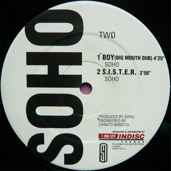 Soho - Boy | Indisc France (1 IND 559) - 4 Soho - Boy | Indisc France (1 IND 559) - 4