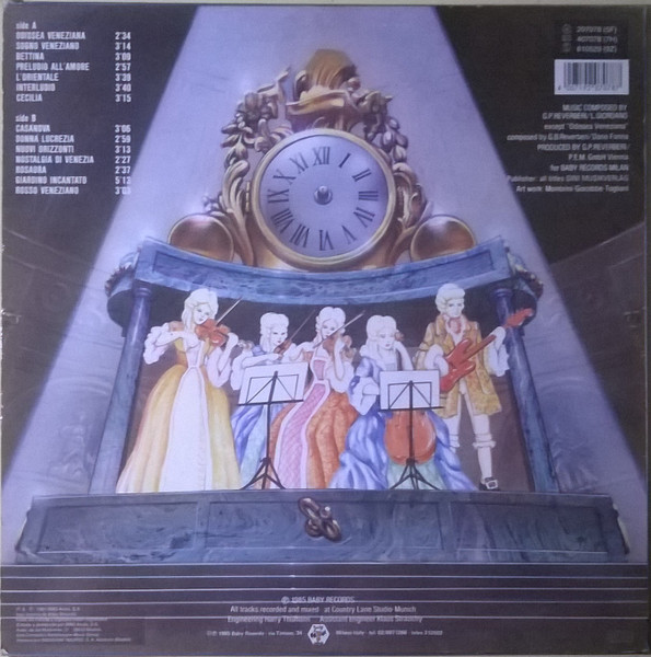 Rondò Veneziano - Odissea Veneziana | Baby Records (207 078) - 2