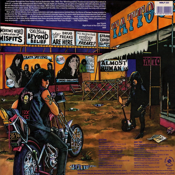 The Fuzztones - Creatures That Time Forgot | Music Maniac Records (MMLP 020) - 2