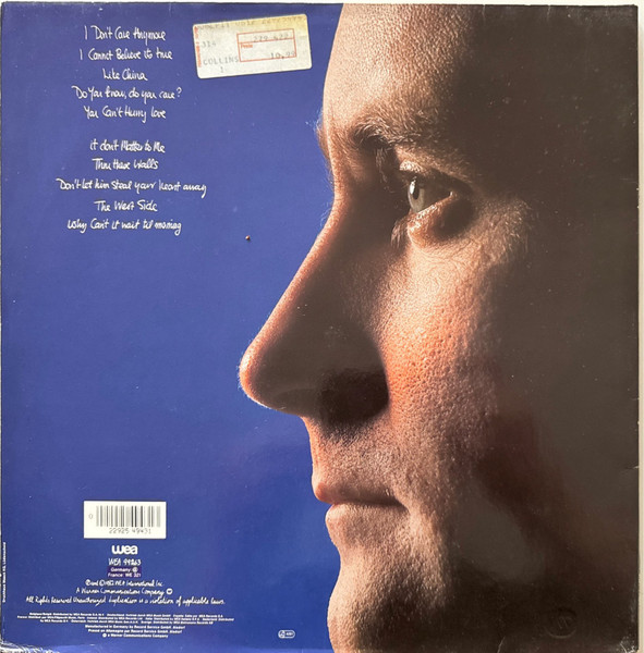 Phil Collins - Hello, I Must Be Going! | WEA (WEA 99263) - 2
