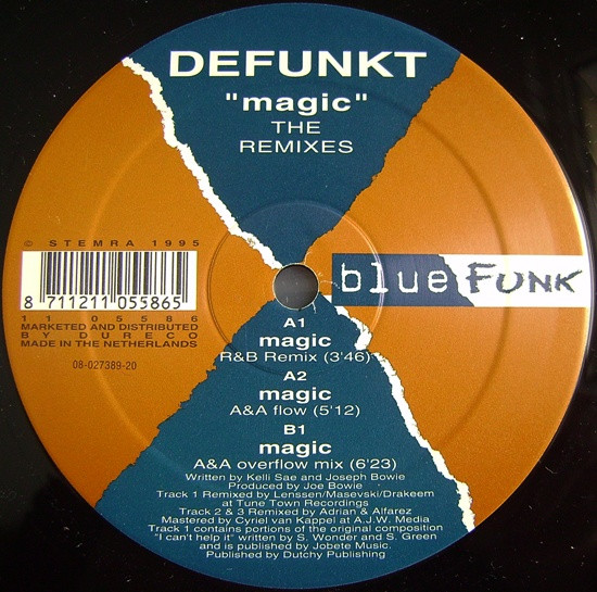Defunkt - Magic (The Remixes) | Blue Funk (11 05586)