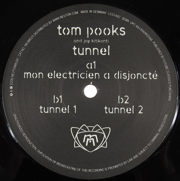 Tom Pooks & Joy Kitikonti - Tunnel | Neutonmusic (NEUM 025) - 2