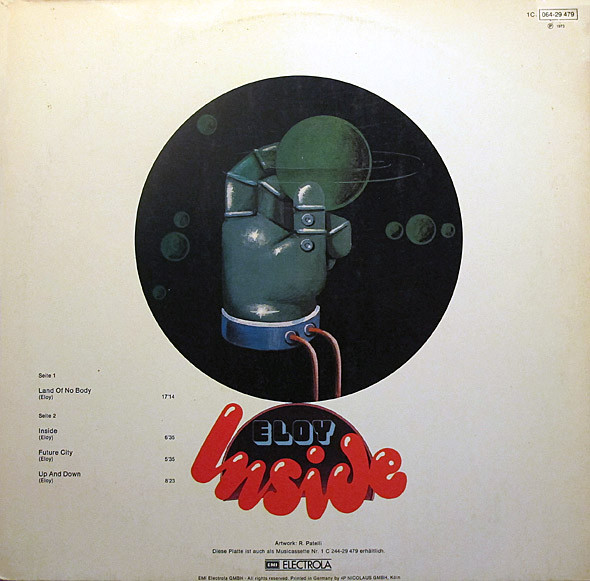 Eloy - Inside | Harvest (1C 064-29 479) - 3