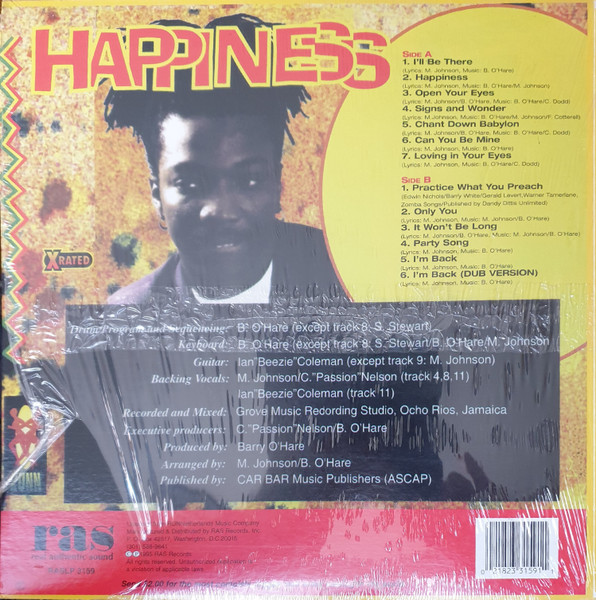 Mikey Spice - Happiness | Real Authentic Sound (RAS 3159) - 2