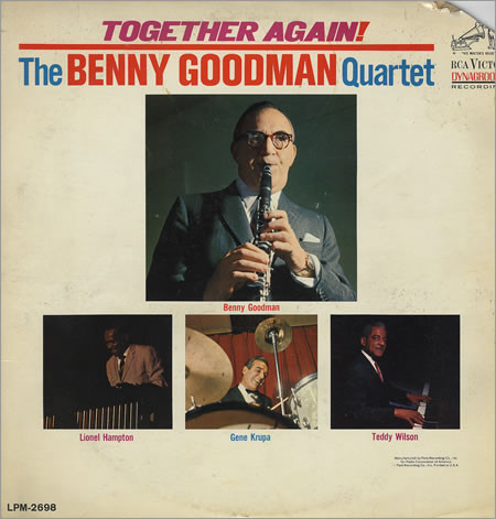 The Benny Goodman Quartet - Together Again! | RCA Victor (LPM-2698)