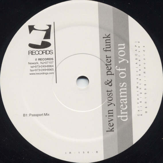 Kevin Yost & Peter Funk - Dreams Of You | i! Records (IR-156) - 2 Kevin Yost & Peter Funk - Dreams Of You | i! Records (IR-156) - 2