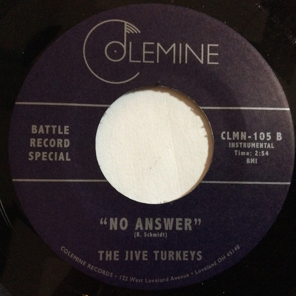 Ikebe Shakedown / The Jive Turkeys - No Answer / No Answer | Colemine Records (CLMN-105) - 2