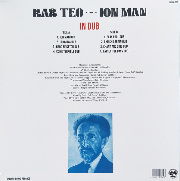 Ras Teo - Ion Man In Dub | Forward Bound Records (FBREP-003) - 2