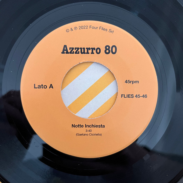 Azzurro 80 - Notte Inchiesta | Four Flies Records (FLIES 45-46) - 2