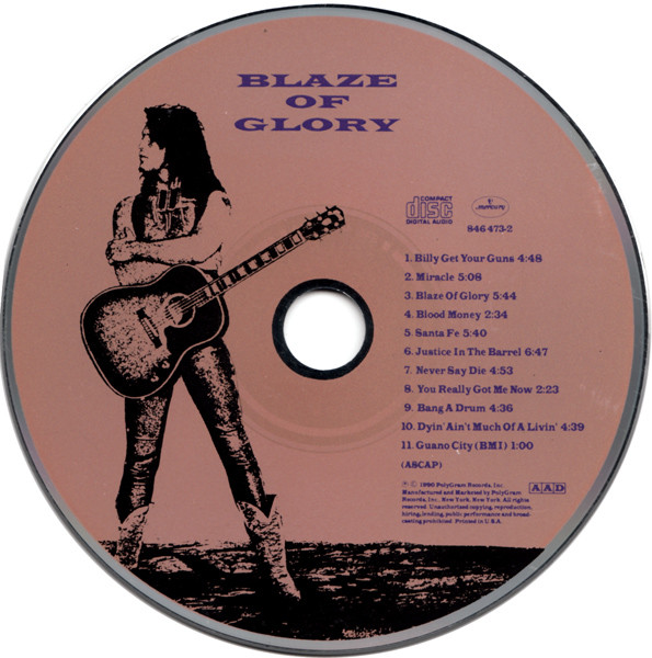 Jon Bon Jovi - Blaze Of Glory | Mercury (846 473-2) - 4