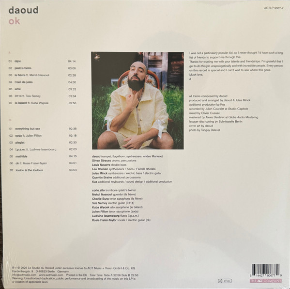 Daoud - ok (LTD Pink) | ACT (9067-7) - 2
