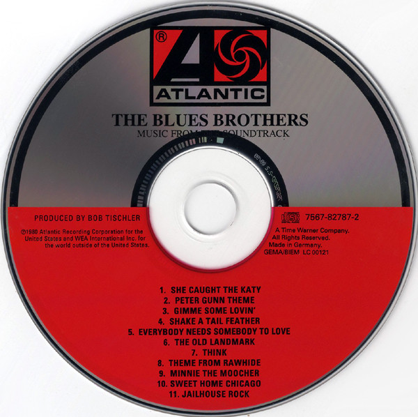 The Blues Brothers - The Blues Brothers (Music From The Soundtrack) | Atlantic (7567-82787-2) - 3