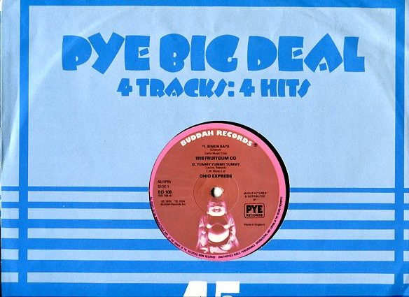 1910 Fruitgum Company / Ohio Express - Simon Says / Yummy Yummy Yummy | Buddah Records (BD 106)