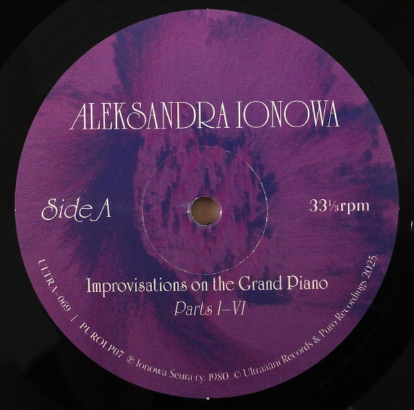Aleksandra Ionowa - Improvisations On The Grand Piano | Ultraääni (ULTRA-069) - 3