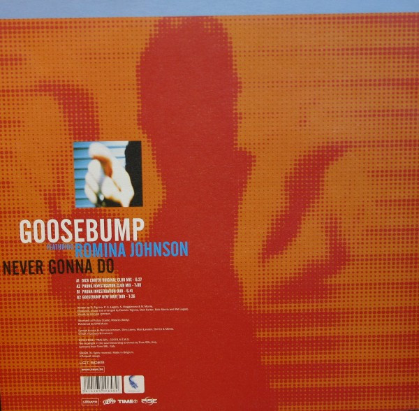 Goosebump Featuring Romina Johnson - Never Gonna Do | Legato Records (LGT 5069) - 2