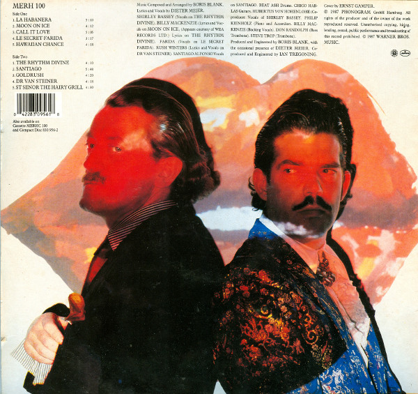 Yello - One Second | Mercury (MERH 100) - 2