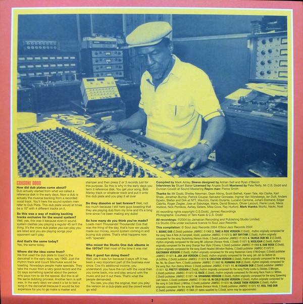Various - Studio One Dub | Soul Jazz Records (SJR LP89) - 10 Various - Studio One Dub | Soul Jazz Records (SJR LP89) - 10