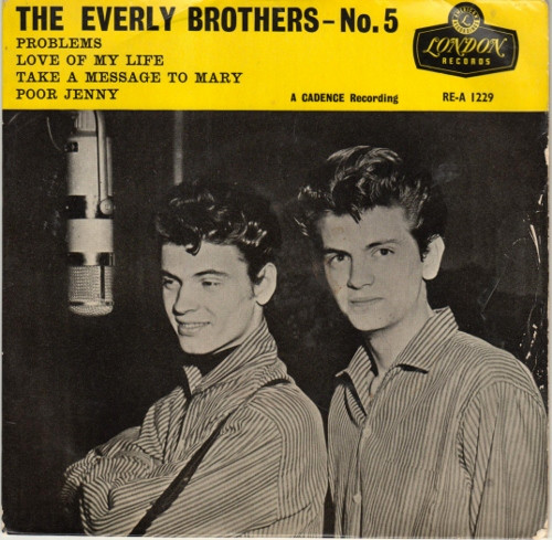 Everly Brothers - The Everly Brothers No.5 | London Records (RE-A 1229) Everly Brothers - The Everly Brothers No.5 | London Records (RE-A 1229)