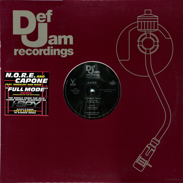 N.O.R.E. - Full Mode (Remix) | Def Jam Recordings (DEFR 15723-1)