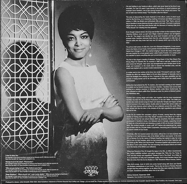 Little Ann - Deep Shadows | Timmion Records (LP-004) - 4 Little Ann - Deep Shadows | Timmion Records (LP-004) - 4