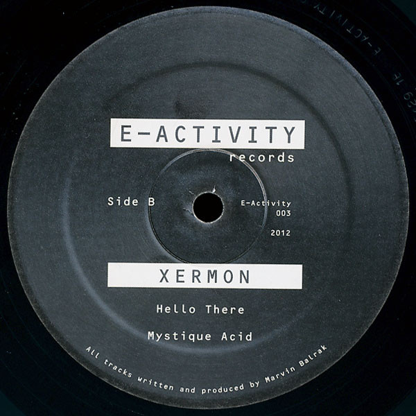 Xermon - 303-First | E-Activity Records (E-Activity 003) - 3