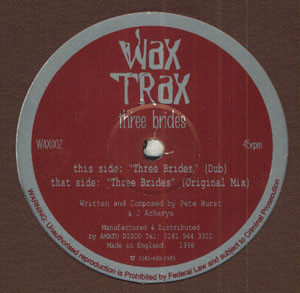 Three Brides - Three Brides | Wax Trax (WAX002) - main