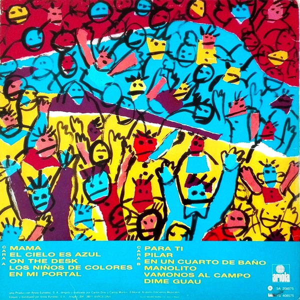 Los Toreros Muertos - Por Biafra | Ariola (5A 208575) - 2