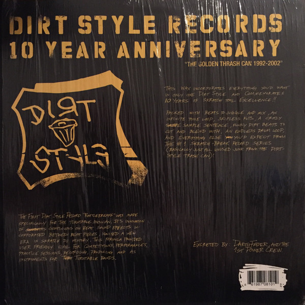 Darth Fader - Dirt Style Records 10 Year Anniversary: The Golden Thrash Can 1992-2002 | Dirt Style Records (DANI 001) - 2