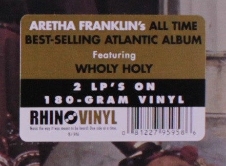 Aretha Franklin With Rev. James Cleveland & The Southern California Community Choir - Amazing Grace | Atlantic (R1-906) - 3 Aretha Franklin With Rev. James Cleveland & The Southern California Community Choir - Amazing Grace | Atlantic (R1-906) - 3
