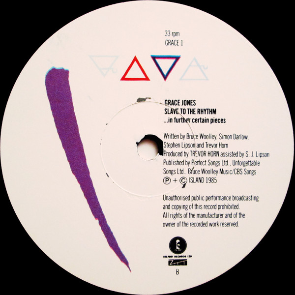 Grace Jones - Slave To The Rhythm | ZTT (GRACE 1) - 4