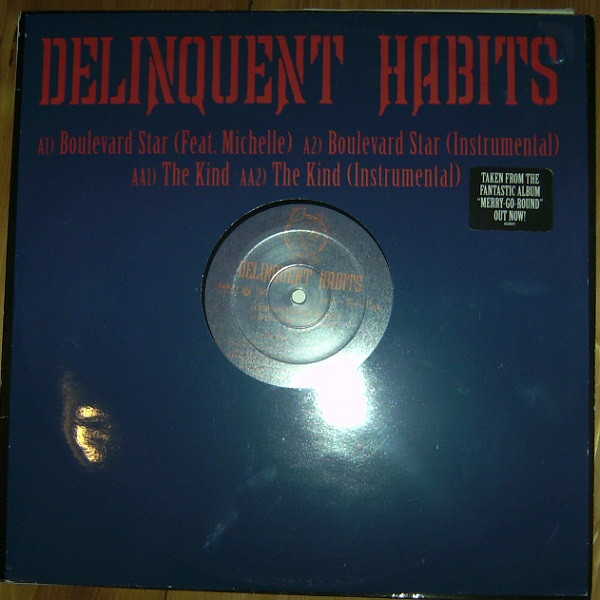 Delinquent Habits - Boulevard Star / The Kind | Ark 21 Records (DELINQVP3) - main