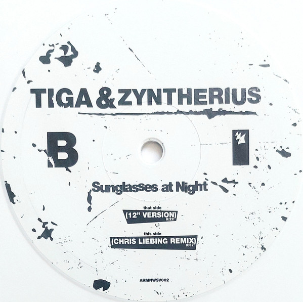 Tiga & Zyntherius - Sunglasses At Night | Armada (ARMNWSV002) - 4