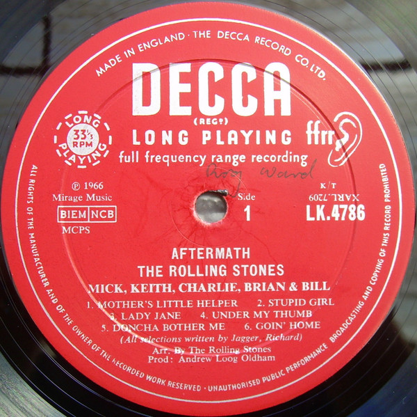 The Rolling Stones - Aftermath | Decca (LK 4786) - 3