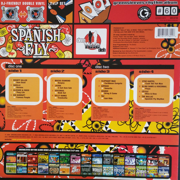Various - Spanish Fly | Greensleeves Records (GRELD760) - 2 Various - Spanish Fly | Greensleeves Records (GRELD760) - 2