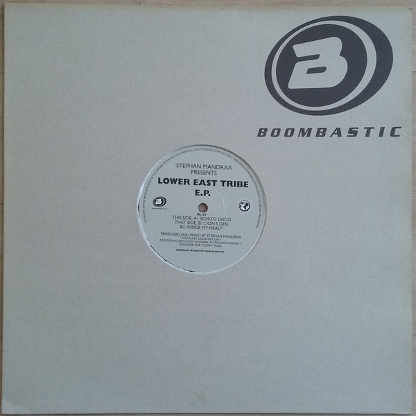 Stephan Mandrax - Lower East Tribe E.P. | Boombastic (BL 01) - 2