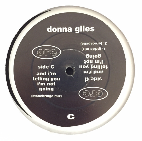 Donna Giles - And I'm Telling You I'm Not Going | Ore Music (AgR 4 DJ1) - 2 Donna Giles - And I'm Telling You I'm Not Going | Ore Music (AgR 4 DJ1) - 2