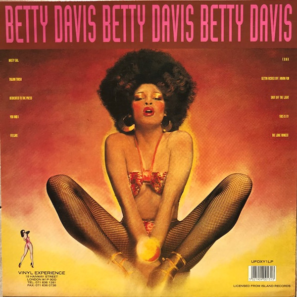 Betty Davis - Nasty Gal | Vinyl Experience (UFOXY1LP) - 2