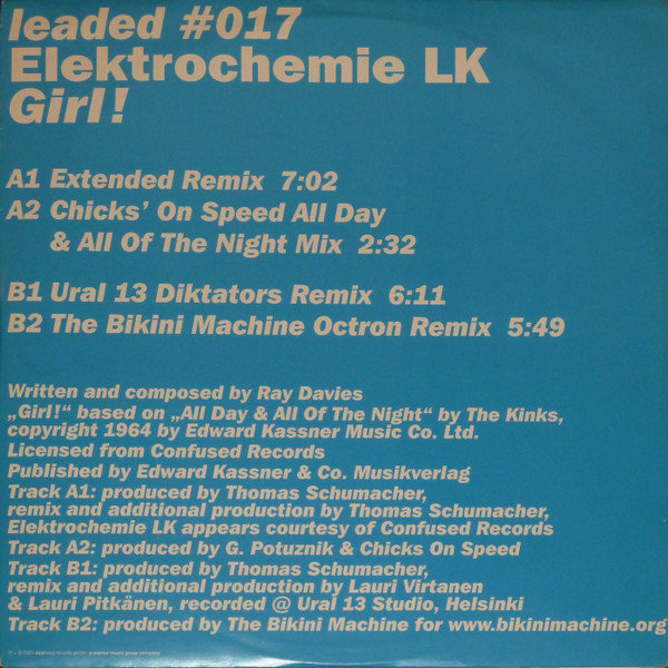 Elektrochemie LK - Girl! | Leaded (leaded #017) - 2