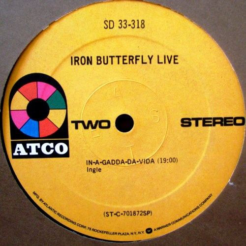 Iron Butterfly - Live | ATCO Records (SD 33-318) - 4