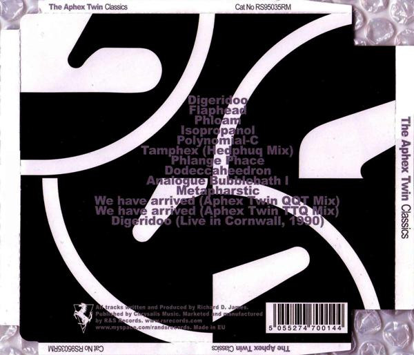 Aphex Twin - Classics | R & S Records (RS95035RM) - 2