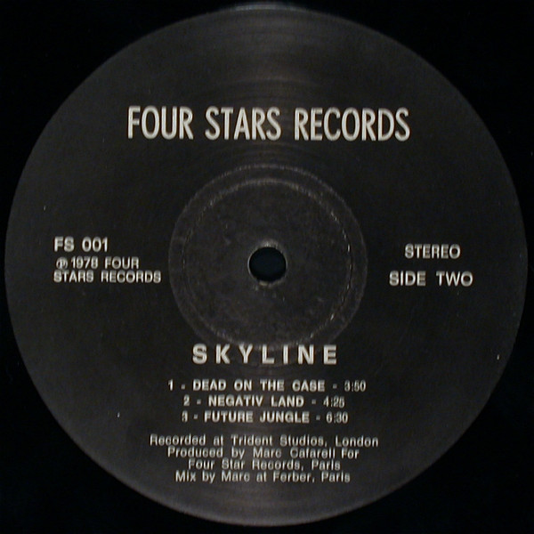 Skyline - Skyline | Four Stars Records (FS 001) - 4