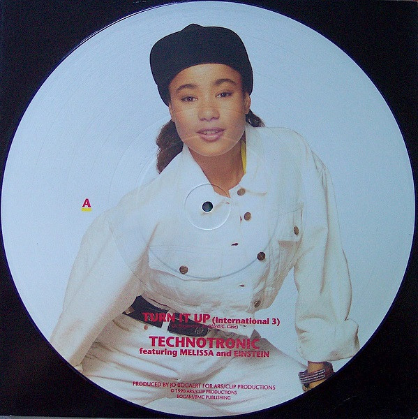 Technotronic Featuring Melissa & Einstein - Turn It Up | Swanyard Records Ltd (SYDT 9)