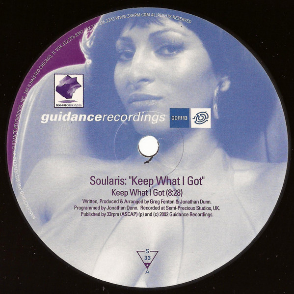 Soularis - Keep What I Got | Guidance Recordings (GDR113)