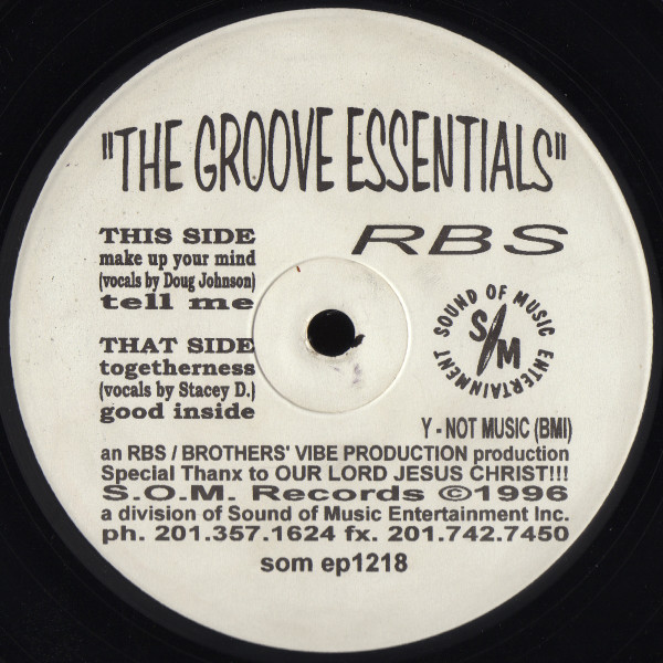 RBS - The Groove Essentials | S.O.M. Records (som ep1218)