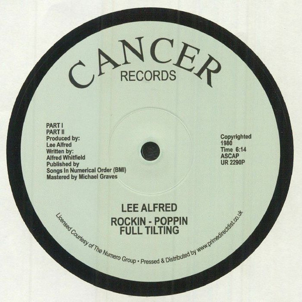 Lee Alfred - Rockin - Poppin Full Tilting | Cancer Records (UR 2290P) - main