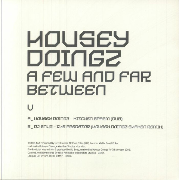 Housey Doingz - A Few And Far Between V | Sushitech Records (SUSH85) - 2
